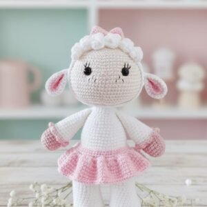 Colorful Birdies on Orange Bandana